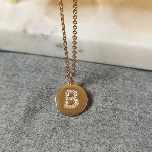 Kate Spade retail "B" necklace